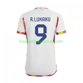 Fußballtrikots Belgien Lukaku 9 FIFA WM 2022 Kurzarm Auswärts-trikot kaufen